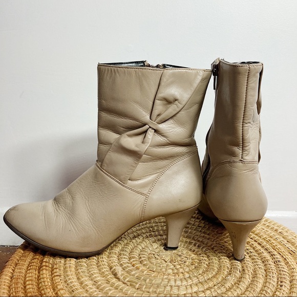 Vintage kitten heal ankle boots. - Picture 5 of 6